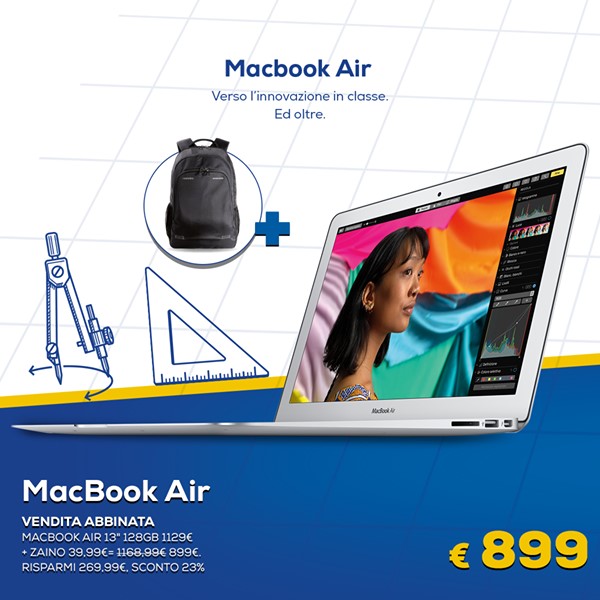 Euronics Codice Promo MacBook Air a €899