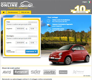 Autonoleggio-online codice promo